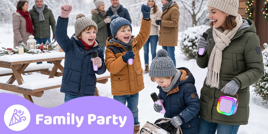 IROO karaoke for family party